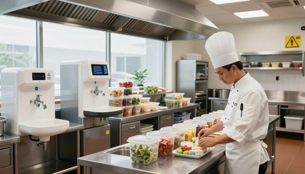 衛生設備與食品安全空間規劃