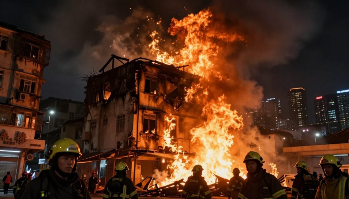 沒有建築法跟室內裝修管理辦法會發生什麼事?看看香港宏福苑大火