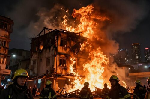 沒有建築法跟室內裝修管理辦法會發生什麼事?看看香港宏福苑大火